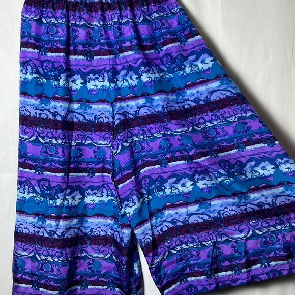 Vintage Carole Little 100% Silk Two Piece Set size 8 Medium - Picture 4 of 8